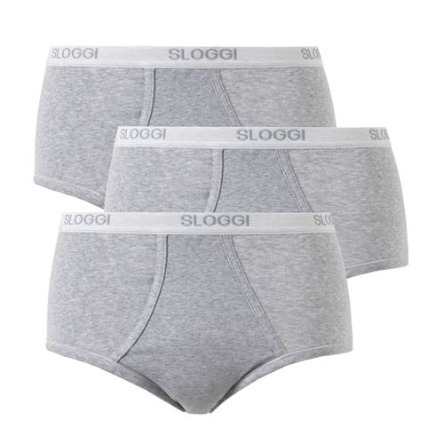 Slip uomo maxi vita alta (confezione da 3) - SLOGGI - Modalova