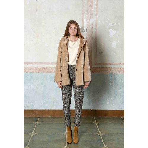 Cappotto Media Lunghezza Con Cappuccio Donna Taglie 0(XS) - see u soon - Modalova