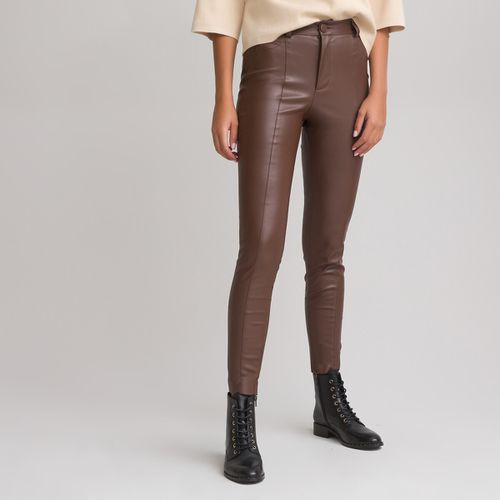 Pantaloni Tregging In Ecopelle Donna Taglie XS - la redoute collections - Modalova