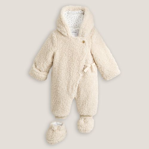 Tutina calda con cappuccio 1 mese-2 anni - LA REDOUTE COLLECTIONS - Modalova