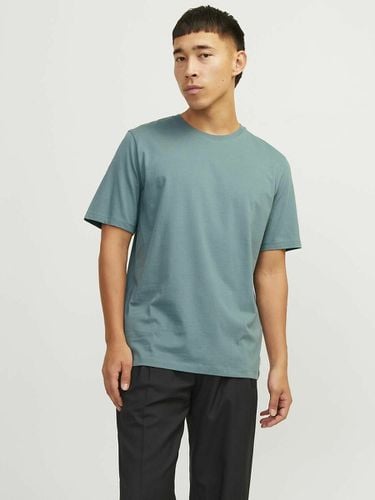 T-shirt Scollo Rotondo In Cotone Bio Uomo Taglie XS - jack & jones - Modalova