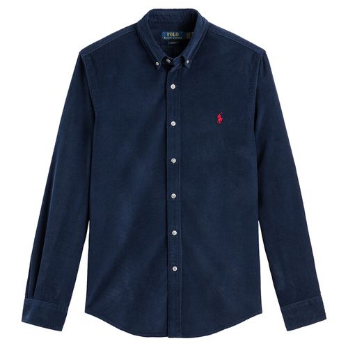 Camicia slim in velluto a coste - POLO RALPH LAUREN - Modalova