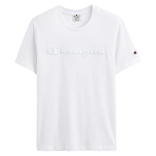 T-shirt A Maniche Corte Con Grande Logo Ricamato Uomo Taglie XS - champion - Modalova