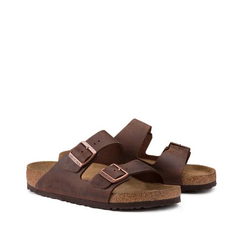 Sabot in pelle ingrassata Arizona - BIRKENSTOCK - Modalova