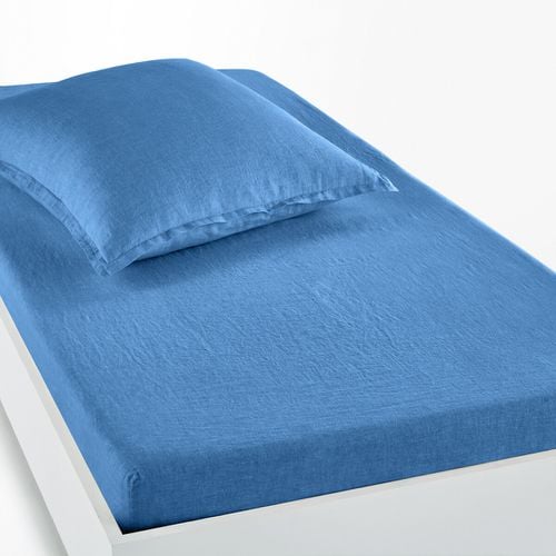 Lenzuolo con angoli in lino lavato per materassi spessi, Linot - LA REDOUTE INTERIEURS - Modalova