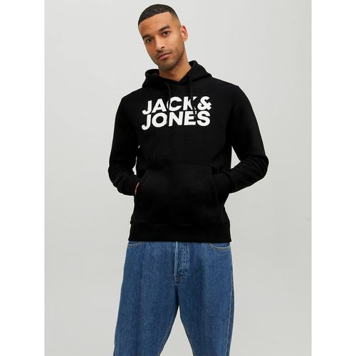 Felpa Con Cappuccio Jjecorp Logo Uomo Taglie XXL - jack & jones - Modalova