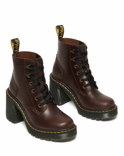 Stivali Con Tacco E Lacci Jesy In Pelle Sendal Donna Taglie 36 - dr. martens - Modalova