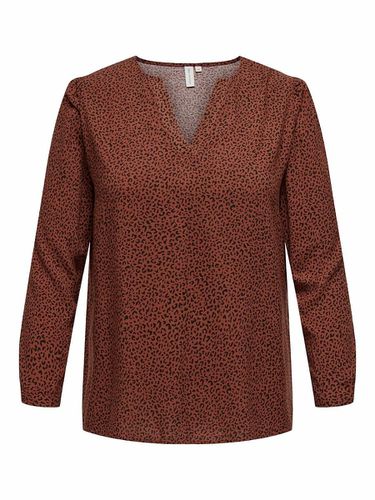 Blusa fantasia, maniche lunghe - ONLY CARMAKOMA - Modalova