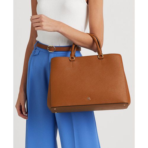 Borsa in pelle texturé HANNA - LAUREN RALPH LAUREN - Modalova