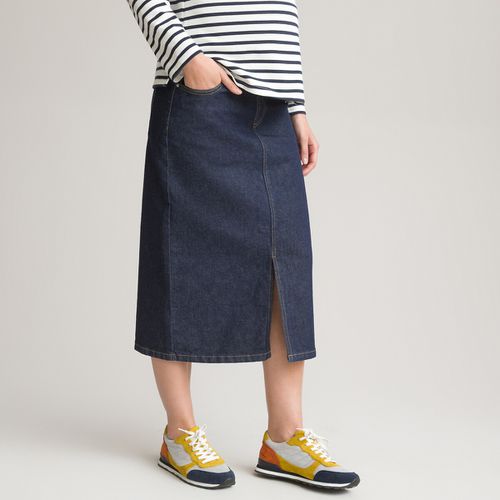 Gonna premaman dritta in denim - LA REDOUTE COLLECTIONS - Modalova