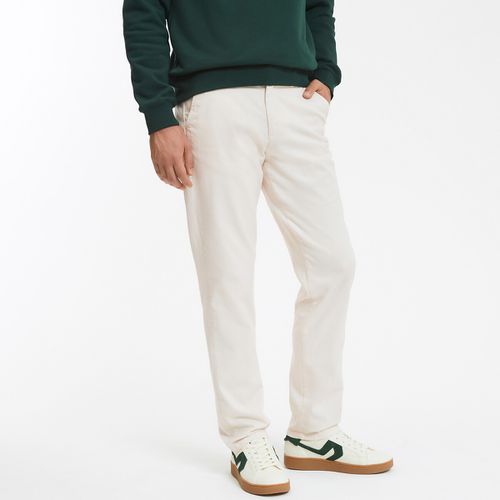 Pantaloni chino Regular, signature - LA REDOUTE COLLECTIONS - Modalova