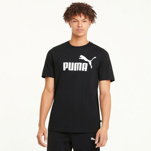 T-shirt Maniche Corte Maxi Logo Essentiel Uomo Taglie S - puma - Modalova