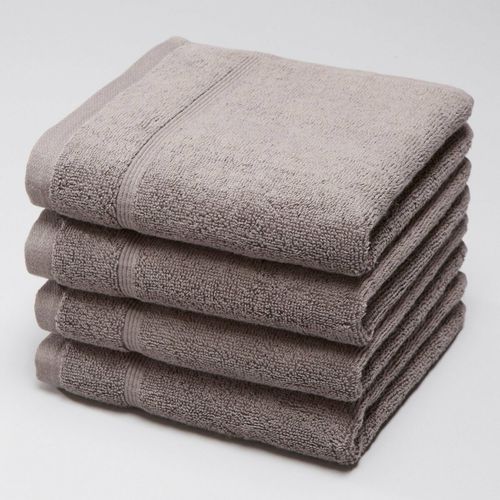 Confezione da 4 asciugamani ospiti spugna 600 g/m², Zavara - LA REDOUTE INTERIEURS - Modalova