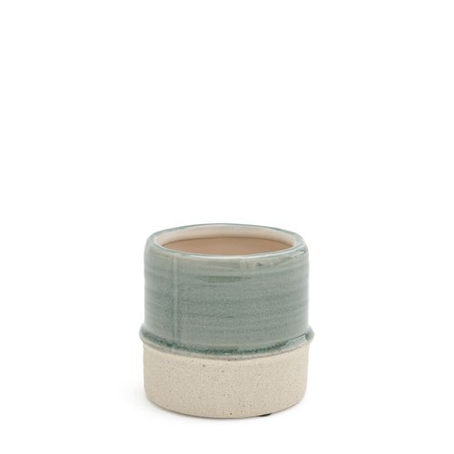 Vaso in ceramica smaltata Ø12,5 cm, Malino - LA REDOUTE INTERIEURS - Modalova