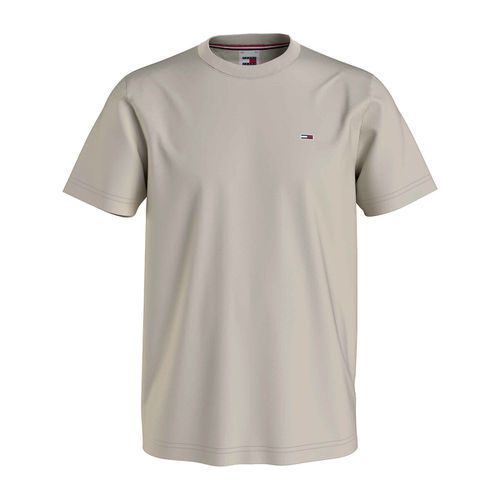 T-shirt Girocollo Classic Jersey Uomo Taglie 3XL - tommy jeans - Modalova