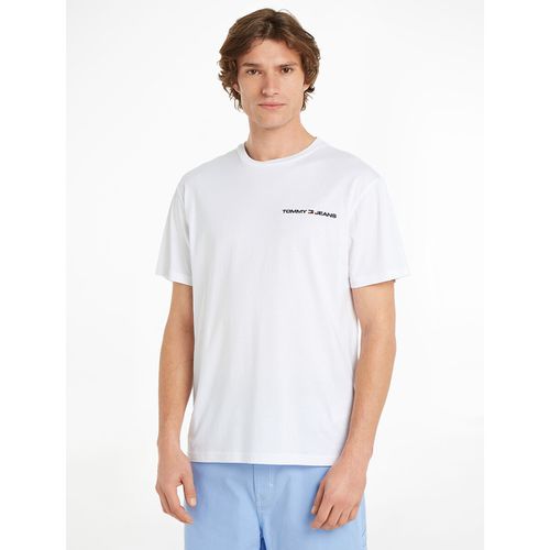 T-shirt Girocollo Maniche Corte Uomo Taglie XS - tommy jeans - Modalova