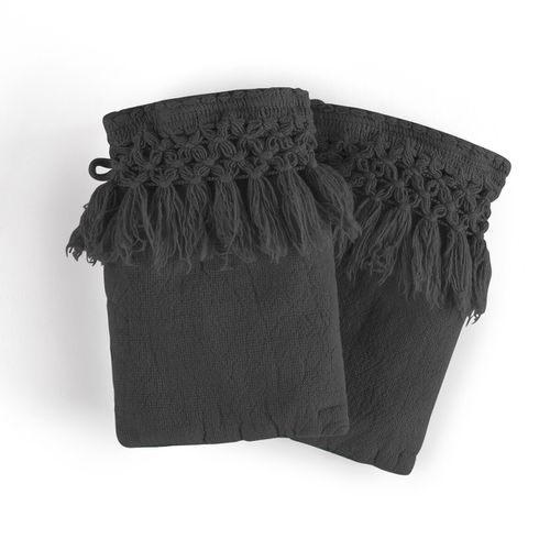 Confezione da 2 guanti da toilette cotone bio/lino Kiramy - AM.PM - Modalova