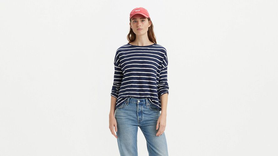 T-shirt a righe, maniche lunghe - LEVI'S - Modalova