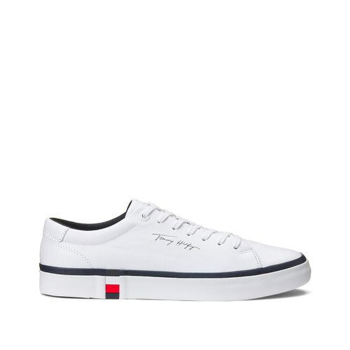 Sneakers vulcanizzate in pelle Corporate - TOMMY HILFIGER - Modalova