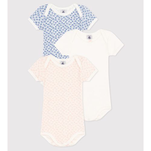 Confezione da 3 body maniche corte - PETIT BATEAU - Modalova