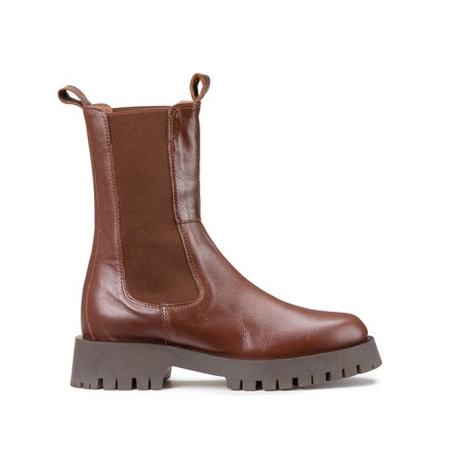 Boots pelle semi-alte Ridle - JONAK - Modalova