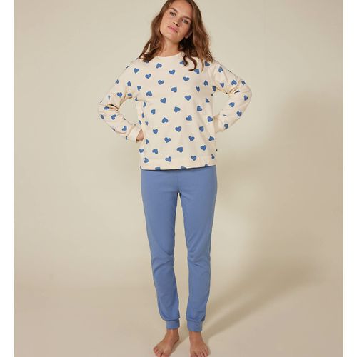 Pigiama Lungo In Cotone Donna Taglie XS - petit bateau - Modalova