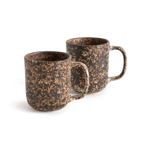 Confezione Da 2 Mugs In Gres Smaltato Opaco, Rusty - am.pm - Modalova