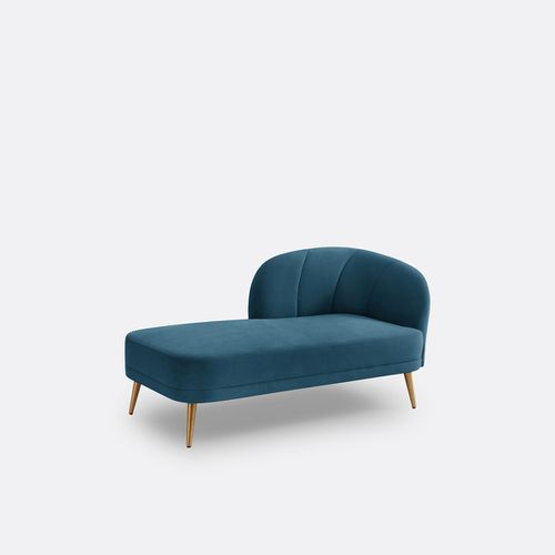 Chaise longue in velluto, sinistra, Leone - LA REDOUTE INTERIEURS - Modalova