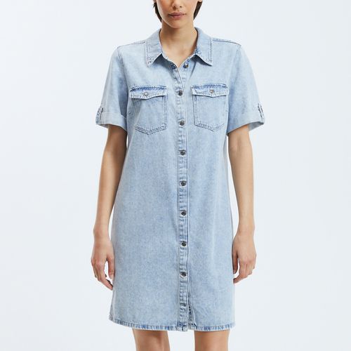 Abito chemisier in denim - VERO MODA - Modalova