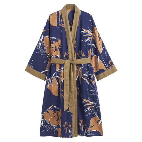 Accappatoio kimono in voile di cotone, Kalang - LA REDOUTE INTERIEURS - Modalova