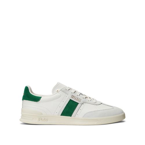 Sneakers In Pelle Heritage Aera Uomo Taglie 42 - polo ralph lauren - Modalova