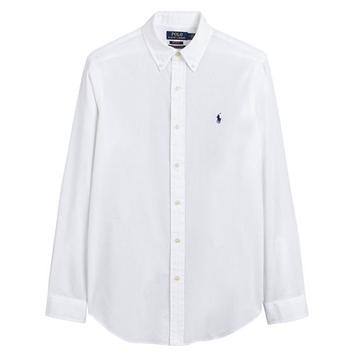 Camicia Slim In Seersucker Uomo Taglie XL - polo ralph lauren - Modalova