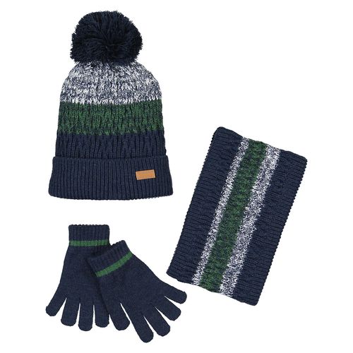 Completo berretto con pompon + snood + guanti - LA REDOUTE COLLECTIONS - Modalova