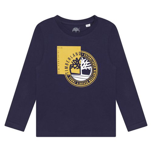 T-shirt cotone maniche lunghe - TIMBERLAND - Modalova