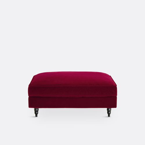 Pouf Velluto Poliestere/cotone, Lipstick - la redoute interieurs - Modalova