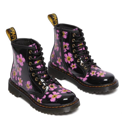 Stivaletti In Pelle Lucida 1460 J Bambina Taglie 34 - dr. martens - Modalova