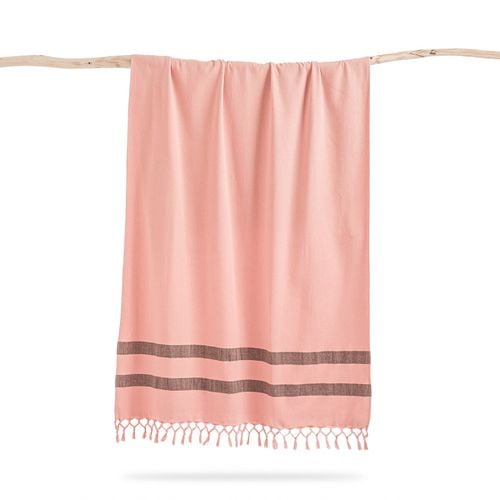 Fouta XL cotone bio, foderato spugna Antalya - LA REDOUTE INTERIEURS - Modalova