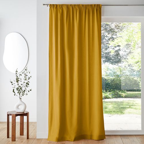 Tenda Bordo Arricciato Puro Cotone Scenario Taglie 220 x 135 cm - la redoute interieurs - Modalova