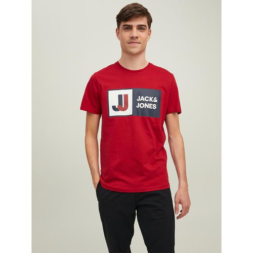 T-shirt girocollo Jcologan - JACK & JONES - Modalova