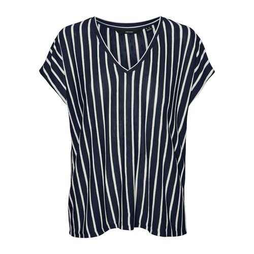 T-shirt A Righe A Maniche Corte Donna Taglie XS - vero moda - Modalova