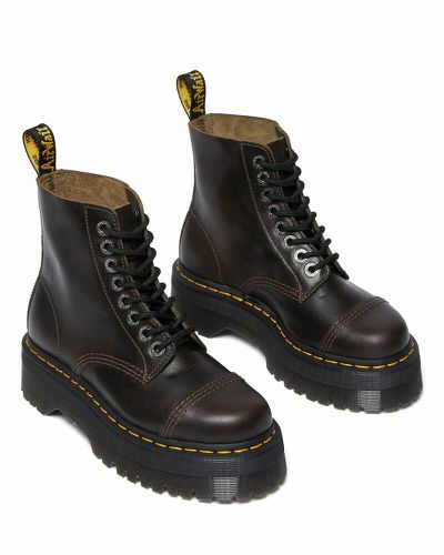 Stivali Platform Sinclair In Pelle Orleans Donna Taglie 36 - dr. martens - Modalova