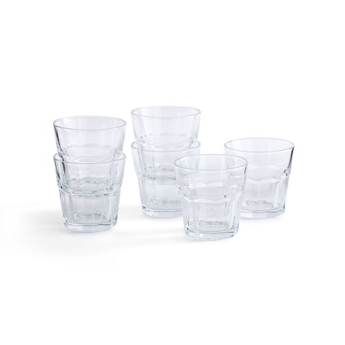 Confezione Da 6 Bicchieri Sfaccettati, Faceta - la redoute interieurs - Modalova