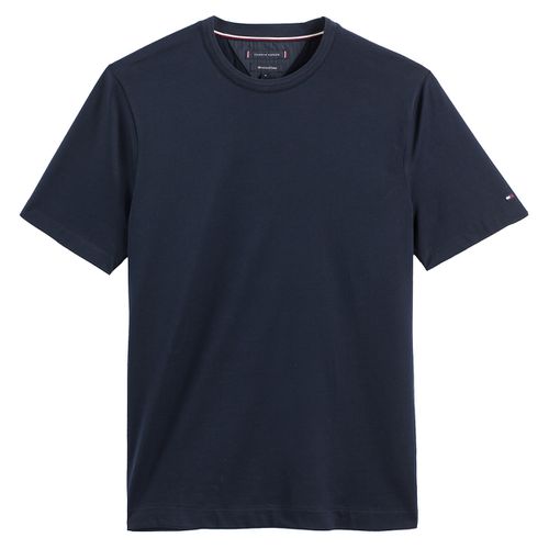 T-shirt girocollo cotone mercerizzato - TOMMY HILFIGER - Modalova