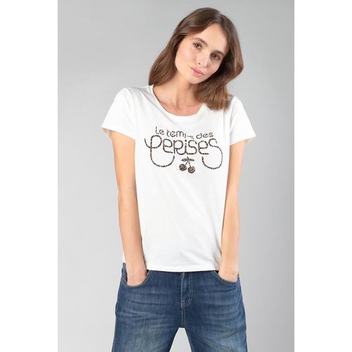 T-shirt In Cotone, Logo Davanti Donna Taglie M - le temps des cerises - Modalova