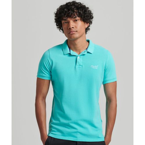 Polo A Maniche Corte Uomo Taglie L - superdry - Modalova