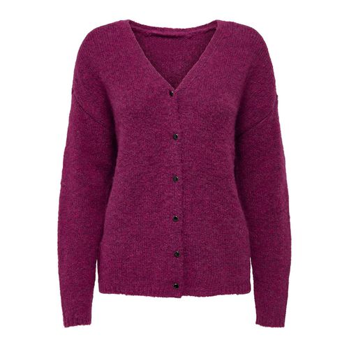 Cardigan scollo a V, abbottonato - ONLY - Modalova