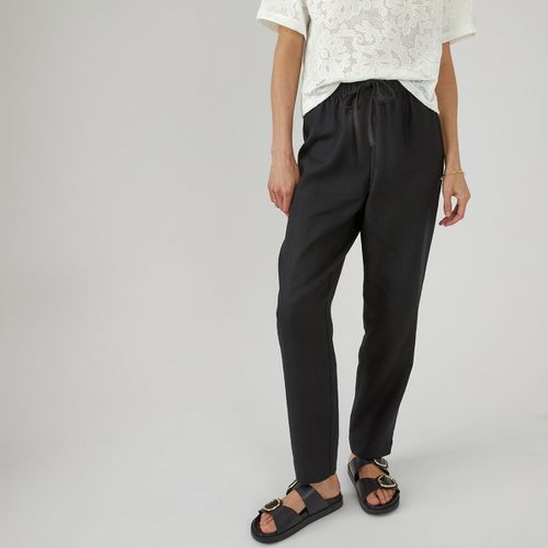 Pantaloni jogpant in lino - LA REDOUTE COLLECTIONS - Modalova