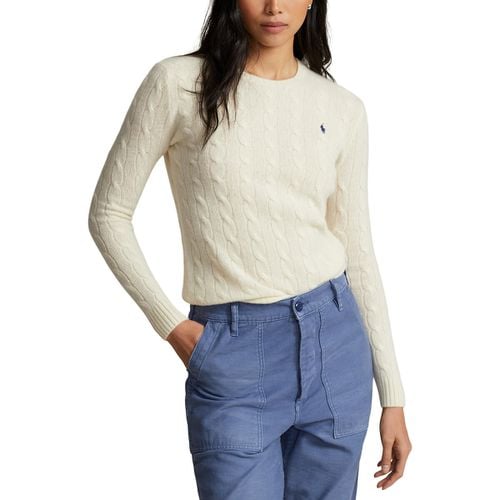 Maglione Girocollo In Maglia Fine Donna Taglie L - polo ralph lauren - Modalova