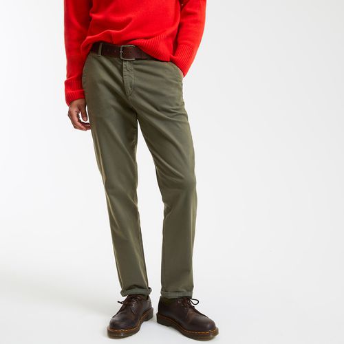 Pantaloni chino Regular, signature - LA REDOUTE COLLECTIONS - Modalova