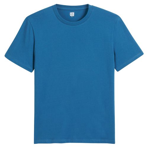 T-shirt in cotone biologico scollo rotondo maniche corte - LA REDOUTE COLLECTIONS - Modalova